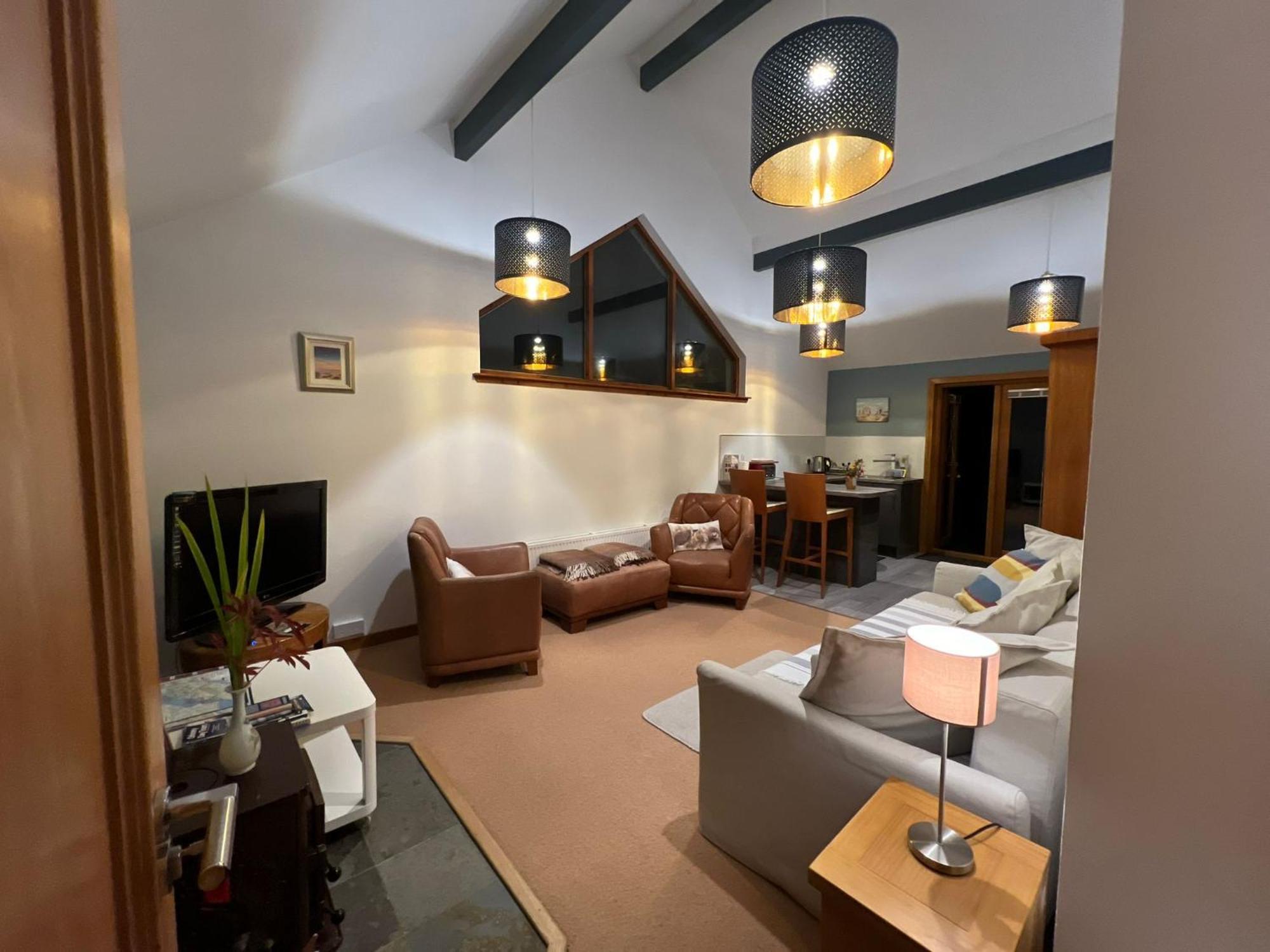 Apartamento The Mended Drum Fortrose Habitación foto